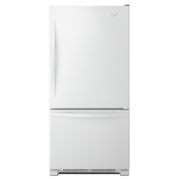 Whirlpool® Bottom-Freezer Refrigerator with Freezer Drawer 30-inches wide WRB329DFBW