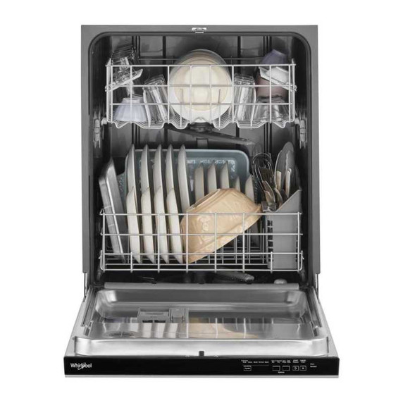 Whirlpool® Quiet Dishwasher with Boost Cycle and Pocket Handle WDP540HAMZ