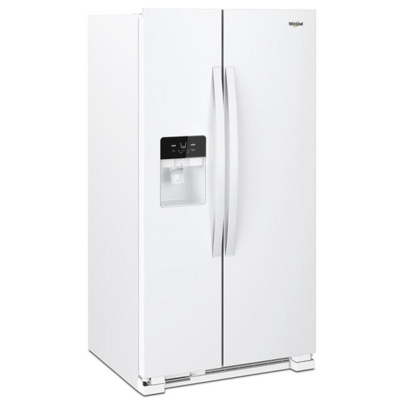Whirlpool® 33-inch Wide Side-by-Side Refrigerator - 21 cu. ft. WRS321SDHW