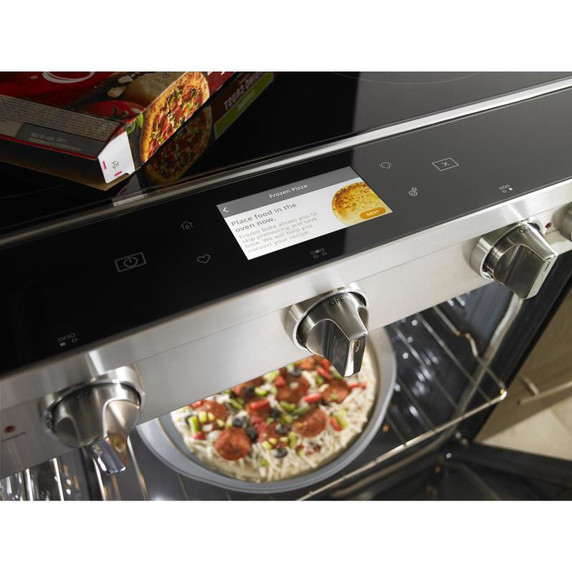 Whirlpool® 5.8 cu. ft. Smart Slide-in Gas Range with Air Fry, when Connected WEG750H0HZ Whirlpool® 5.8 cu. ft. Smart Slide-in Gas Range with Air Fry, when Connected WEG750H0HZ