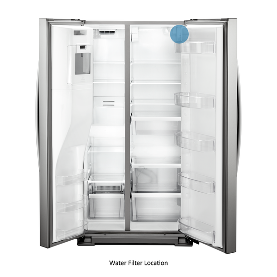 Whirlpool® 36-inch Wide Counter Depth Side-by-Side Refrigerator - 21 cu. ft. WRS571CIHZ