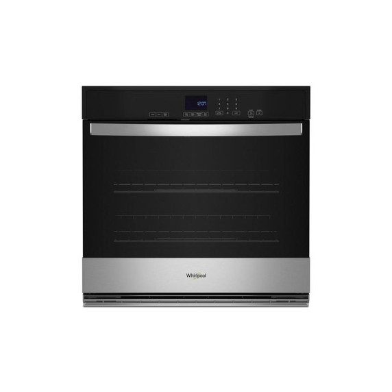 Whirlpool® 4.3 Cu. Ft. Single Self-Cleaning Wall Oven WOES3027LS Whirlpool® 4.3 Cu. Ft. Single Self-Cleaning Wall Oven WOES3027LS