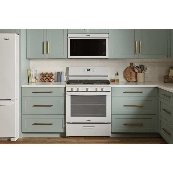 Whirlpool® Flush Mount Over-the-Range Microwave with Turntable-Free Design YWMMF5930PW