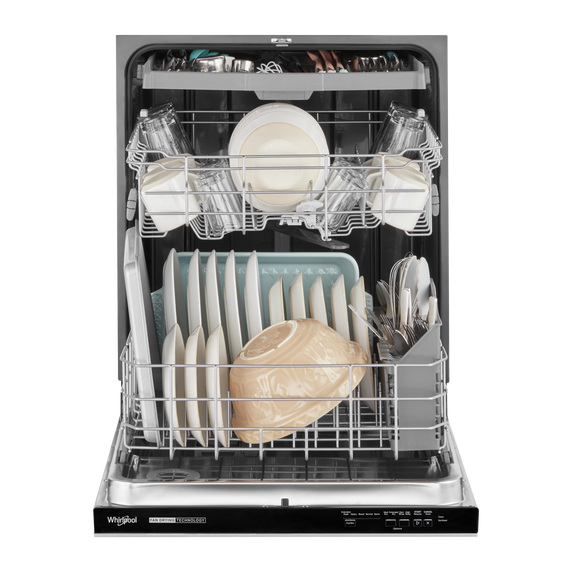 Whirlpool® Quiet Dishwasher with 3rd Rack and Pocket Handle WDP730HAMZ