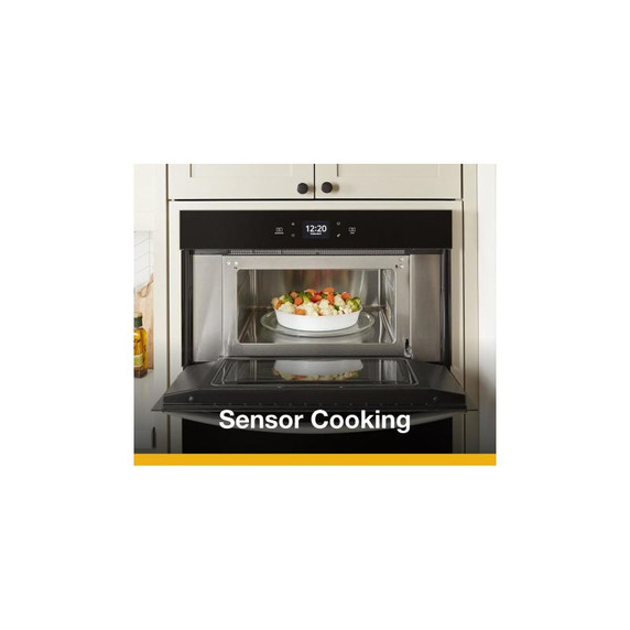 Whirlpool® 5.7 Total Cu. Ft. Combo Wall Oven with Air Fry When Connected WOEC5027LZ Whirlpool® 5.7 Total Cu. Ft. Combo Wall Oven with Air Fry When Connected WOEC5027LZ
