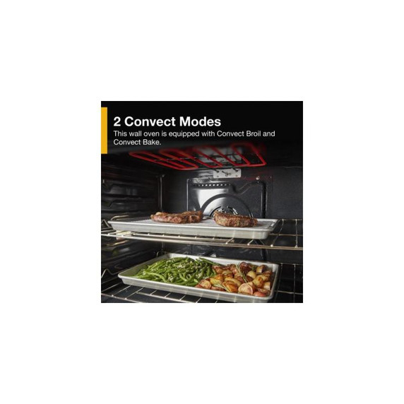 Whirlpool® 5.7 Total Cu. Ft. Combo Wall Oven with Air Fry When Connected WOEC5027LZ