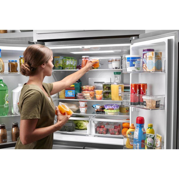 Whirlpool® 36-inch Wide Counter Depth 4 Door Refrigerator - 19.4 cu. ft. WRQA59CNKZ Whirlpool® 36-inch Wide Counter Depth 4 Door Refrigerator - 19.4 cu. ft. WRQA59CNKZ