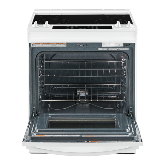 4.8 Cu. Ft. Whirlpool® Electric Range with Frozen Bake™ Technology YWEE515S0LW