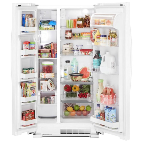 Whirlpool® 33-inch Wide Side-by-Side Refrigerator - 22 cu. ft. WRS312SNHW