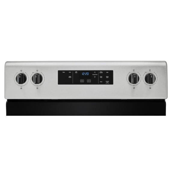 4.8 cu. ft. Whirlpool® electric range with Keep Warm setting YWFC315S0JS