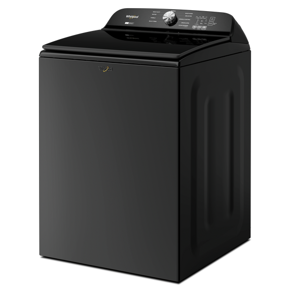 6.0-6.1 Cu. Ft. Whirlpool® Top Load Washer with Removable Agitator WTW6157PB