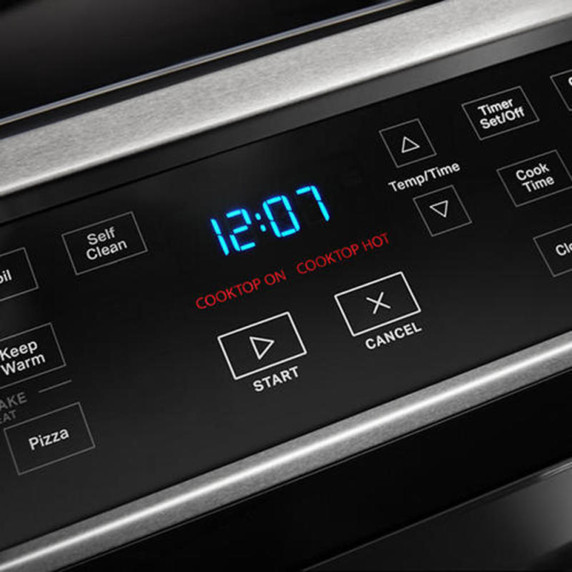 4.8 Cu. Ft. Whirlpool® Electric Range with Frozen Bake™ Technology YWEE515S0LS