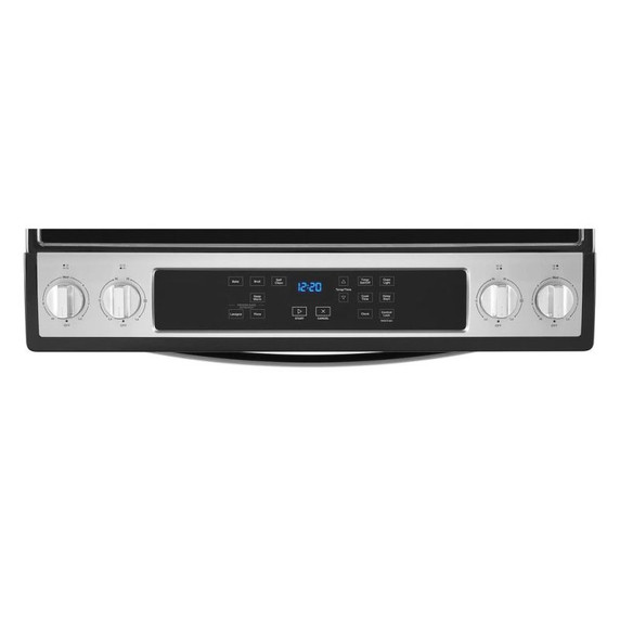 4.8 Cu. Ft. Whirlpool® Electric Range with Frozen Bake™ Technology YWEE515S0LS