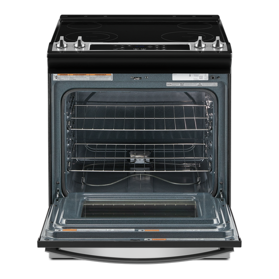 4.8 Cu. Ft. Whirlpool® Electric Range with Frozen Bake™ Technology YWEE515S0LS