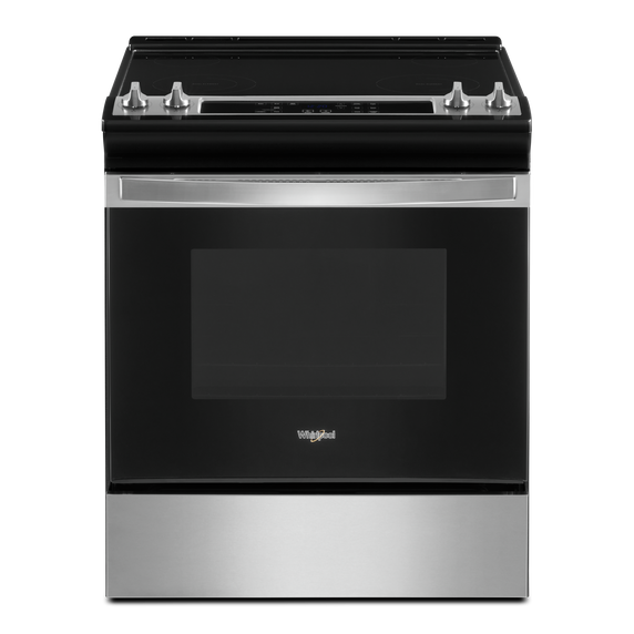 4.8 Cu. Ft. Whirlpool® Electric Range with Frozen Bake™ Technology YWEE515S0LS