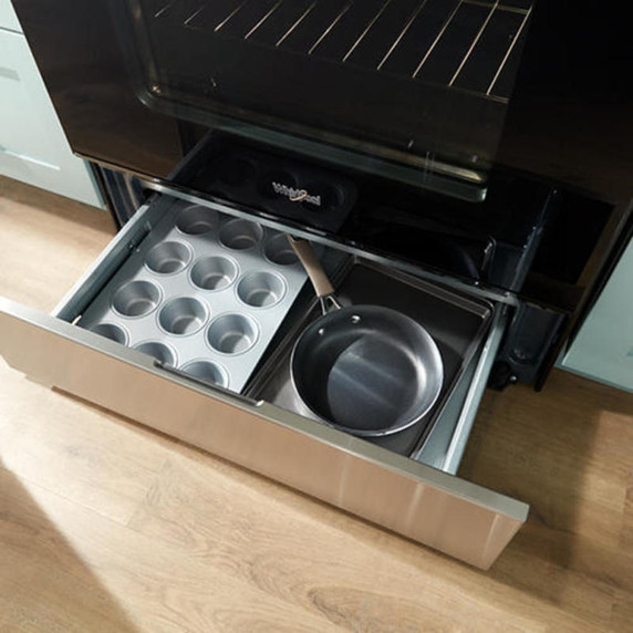 Whirlpool® 30-inch Self Clean Gas Range with No Preheat Mode WFGS3530RW