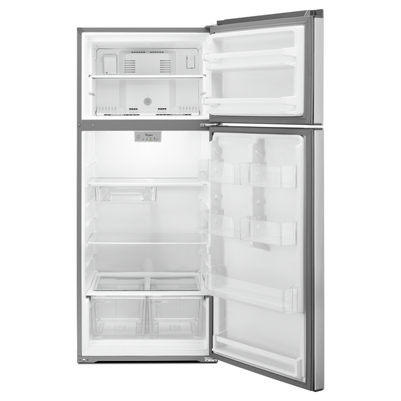 Whirlpool® 28-inch Wide Refrigerator Compatible With The EZ Connect Icemaker Kit – 18 Cu. Ft. WRT518SZFM