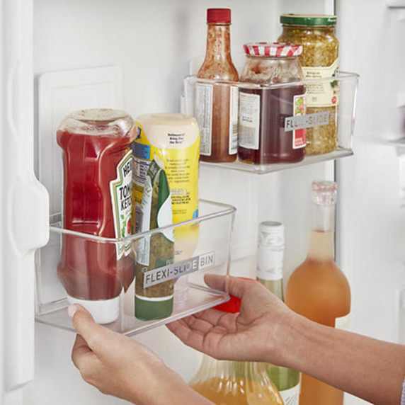 Whirlpool® 24-inch Wide Garage-Ready Bottom-Freezer Refrigerator - 12.9 cu. ft. WRB533CZJB