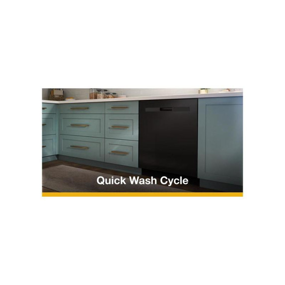 Whirlpool® Quiet Dishwasher with Boost Cycle and Pocket Handle WDP540HAMB