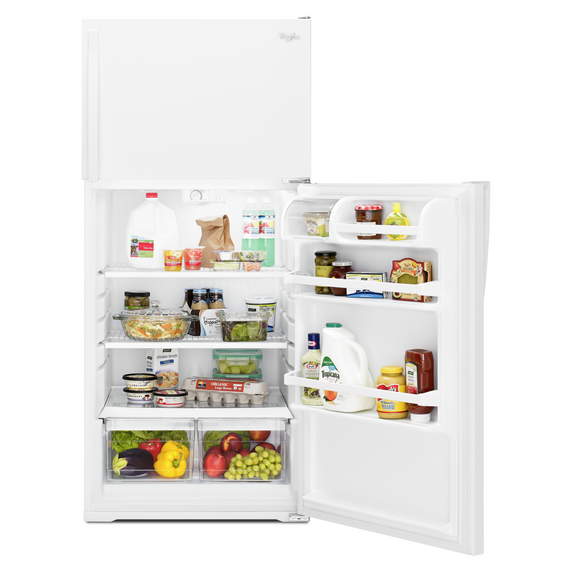 Whirlpool® 28-inch Wide Top Freezer Refrigerator - 14 cu. ft. WRT134TFDW