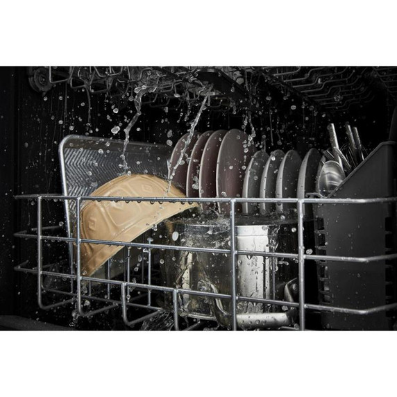 Whirlpool® Quiet Dishwasher with Boost Cycle and Pocket Handle WDP540HAMW