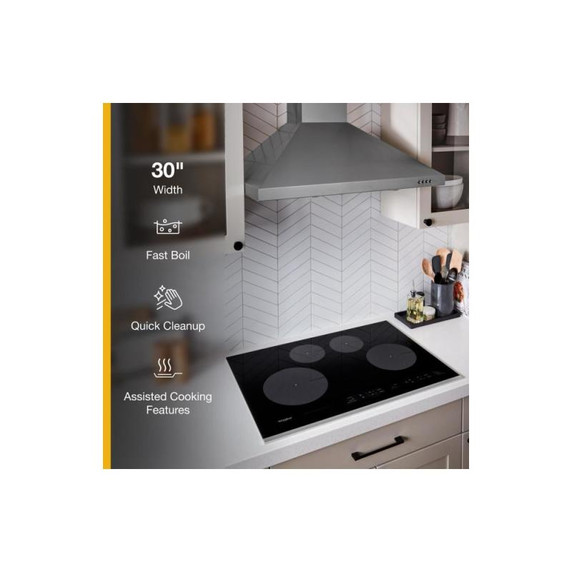 Whirlpool® 30-Inch Induction Cooktop WCI55US0JS