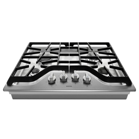 Maytag® 30-inch 4-burner Gas Cooktop with Power™ Burner MGC7430DS