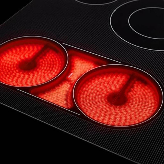 Maytag® 30-Inch Electric Cooktop with Reversible Grill and Griddle MEC8830HB