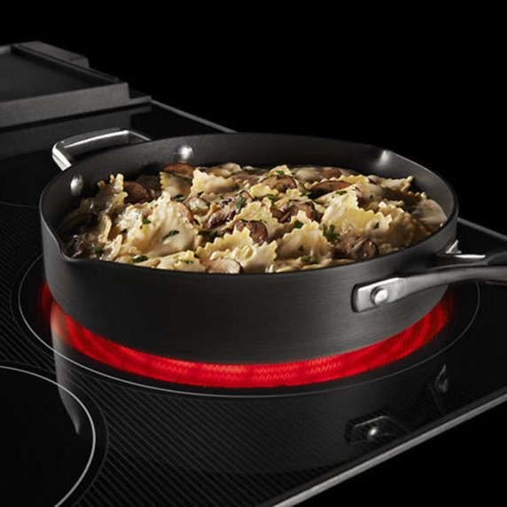 Maytag® 36-Inch Electric Cooktop with Reversible Grill and Griddle MEC8836HS