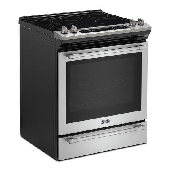 Maytag® 30-Inch Wide Electric Range with True Convection and Power Preheat - 6.4 CU. FT. YMES8800FZ