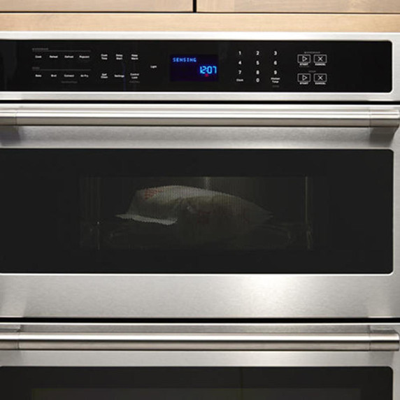Maytag® 30-inch Wall Oven Microwave Combo with Air Fry and Basket - 6.4 cu. ft. MOEC6030LZ