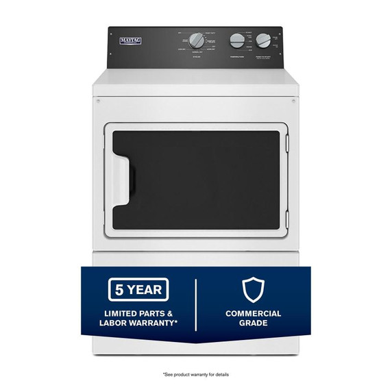 Maytag® Commercial-Grade Residential Dryer - 7.4 cu. ft. MGDP586KW