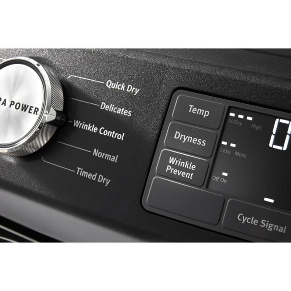 Maytag® Front Load Gas Dryer with Extra Power and Quick Dry cycle - 7.3 cu. ft. MGD5630MBK