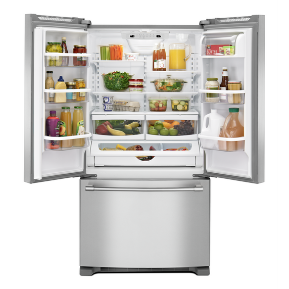 Maytag® 36-Inch Wide French Door Refrigerator with Water Dispenser - 25 Cu. Ft MRFF5036PZ