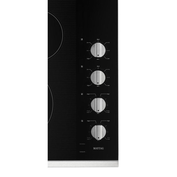 Maytag® 30-Inch Electric Cooktop with Reversible Grill and Griddle MEC8830HS
