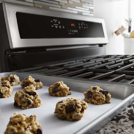 Maytag® 30-INCH WIDE DOUBLE OVEN GAS RANGE WITH TRUE CONVECTION - 6.0 CU. FT. MGT8800FZ