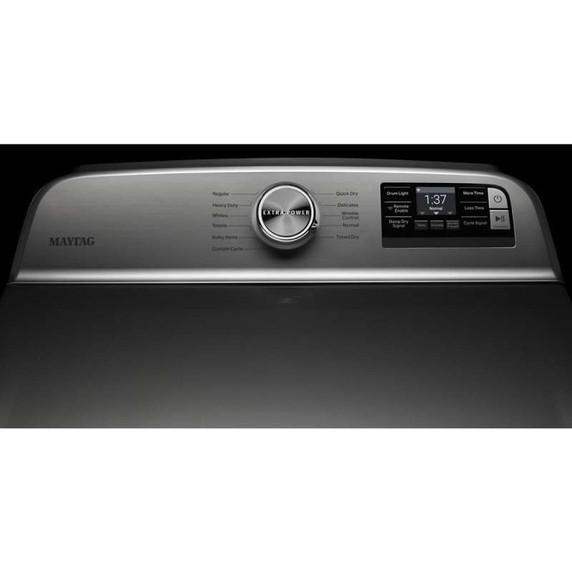 Maytag® Smart Top Load Gas Dryer with Extra Power Button - 7.4 cu. ft. MGD6230HC