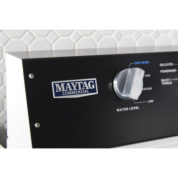 Maytag® Commercial-Grade Residential Agitator Washer - 4.0 cu. ft (I.E.C.) MVWP586GW