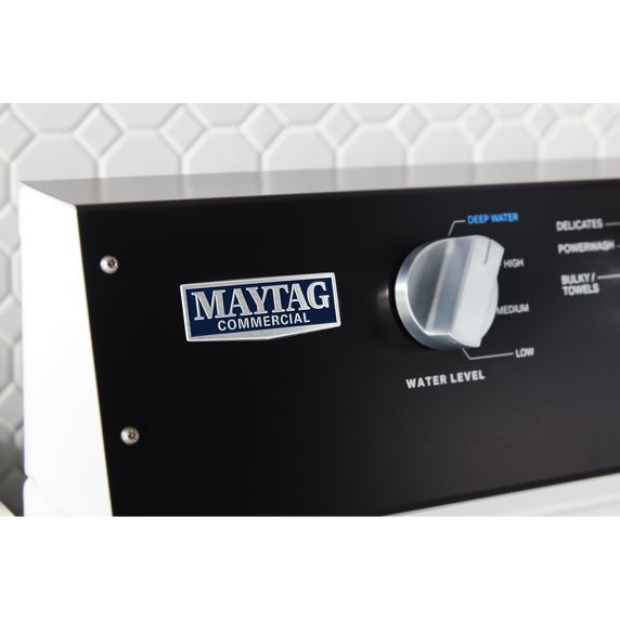 Maytag® Commercial-Grade Residential Agitator Washer - 4.0 cu. ft (I.E.C.) MVWP586GW