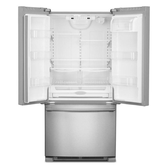 Maytag® 33-Inch Wide French Door Refrigerator with Water Dispenser - 22 Cu. Ft MRFF5033PZ