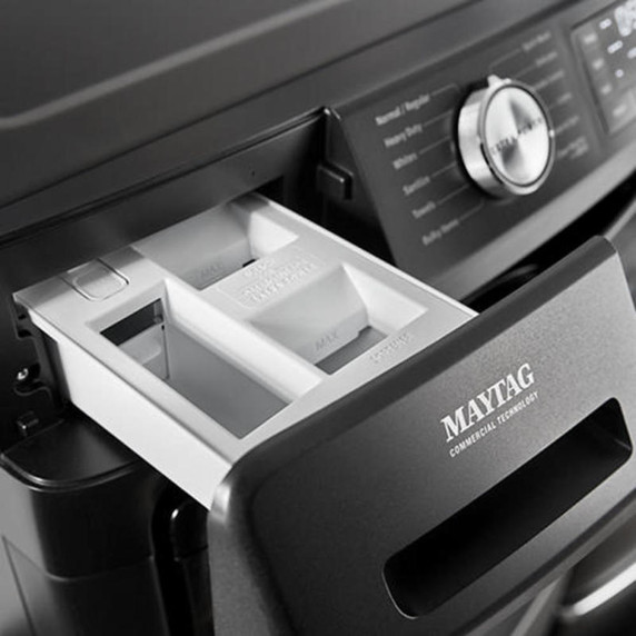 Maytag® Front Load Washer with Extra Power and 12-Hr Fresh Spin™ option - 5.2 cu. ft. MHW5630MBK