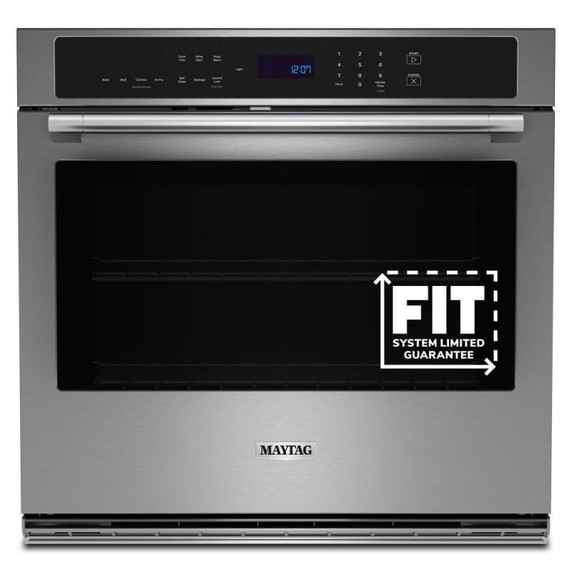 Maytag® 30-inch Single Wall Oven with Air Fry and Basket - 5.0 cu. ft. MOES6030LZ