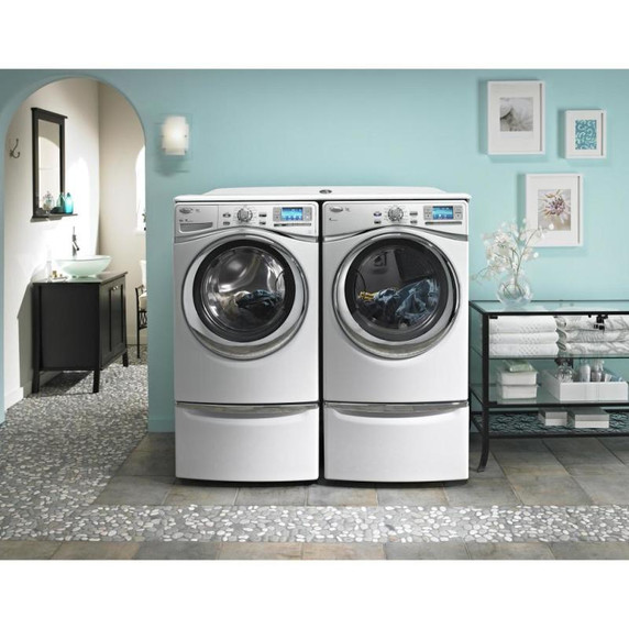 Maytag® 15.5" (39.4 cm) Pedestal for Front Load Washer and Dryer with Storage XHPC155XW