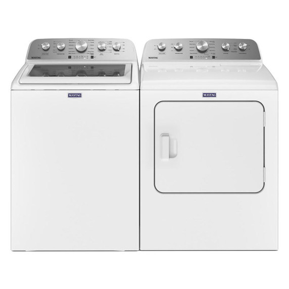 Maytag® Top Load Electric Dryer with Steam-Enhanced Cycles - 7.0 cu. ft. YMED5430MW Maytag® Top Load Electric Dryer with Steam-Enhanced Cycles - 7.0 cu. ft. YMED5430MW