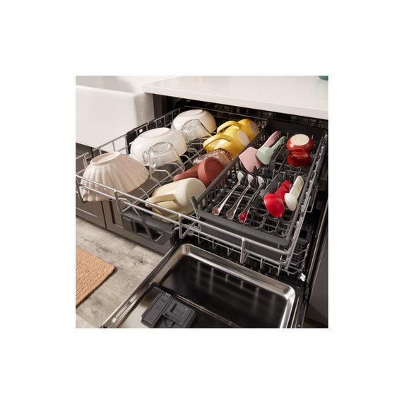 Kitchenaid® 44 dBA Dishwasher with 360° Max Jets™ Third Rack and LED Interior Lighting KDTM704KPS Kitchenaid® 44 dBA Dishwasher with 360° Max Jets™ Third Rack and LED Interior Lighting KDTM704KPS
