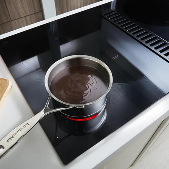 Kitchenaid® 36" Electric Downdraft Cooktop with 5 Elements KCED606GBL