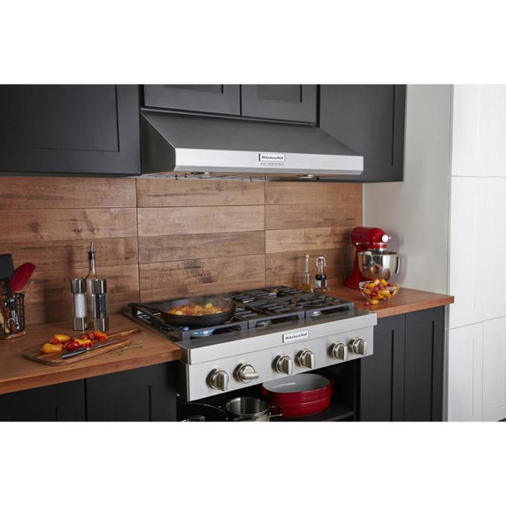 KitchenAid® 36'' 6-Burner Commercial-Style Gas Rangetop KCGC506JSS