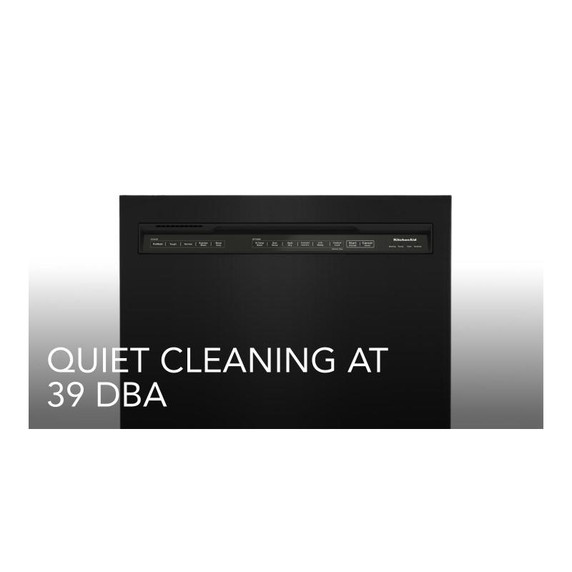 KitchenAid® 39 dBA Dishwasher with Third Level Utensil Rack KDFE204KBL KitchenAid® 39 dBA Dishwasher with Third Level Utensil Rack KDFE204KBL