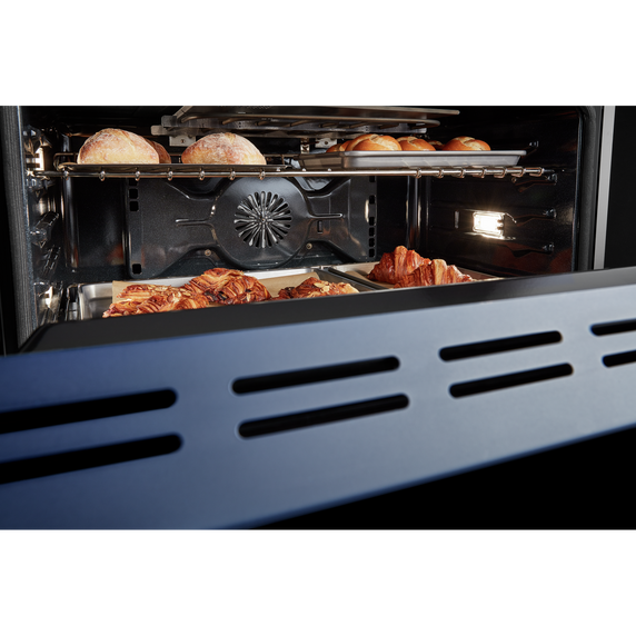 KitchenAid® 36'' Smart Commercial-Style Dual Fuel Range with 6 Burners KFDC506JIB