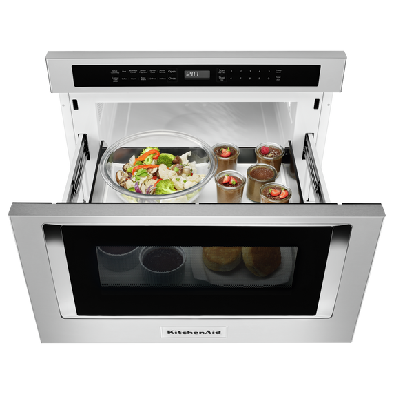 Kitchenaid® 24 Under-Counter Microwave Oven Drawer KMBD104GSS